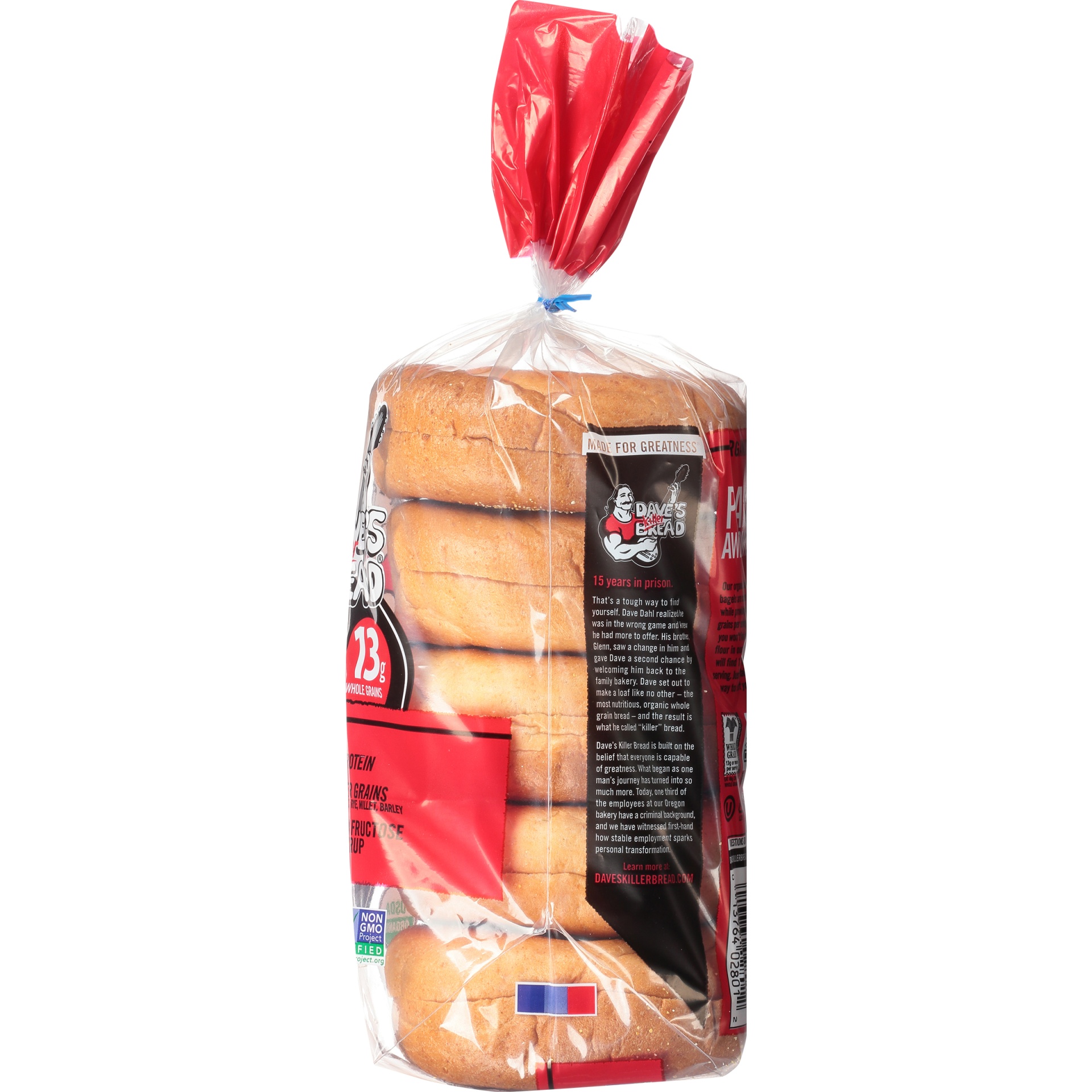 slide 8 of 8, Dave's Killer Bread® Cinnamon Raisin Remix® Organic Bagels 16.75 oz. Bag, 16.75 oz