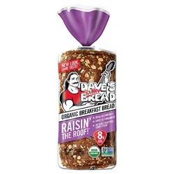 Dave's Killer Bread Organic Cinnamon Raisin The Roof Bread- 18 Oz