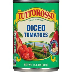 Tuttorosso Tomatoes Diced - 14.5 Oz