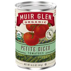 Muir Glen Tomatoes Organic Diced Petite - 14.5 Oz