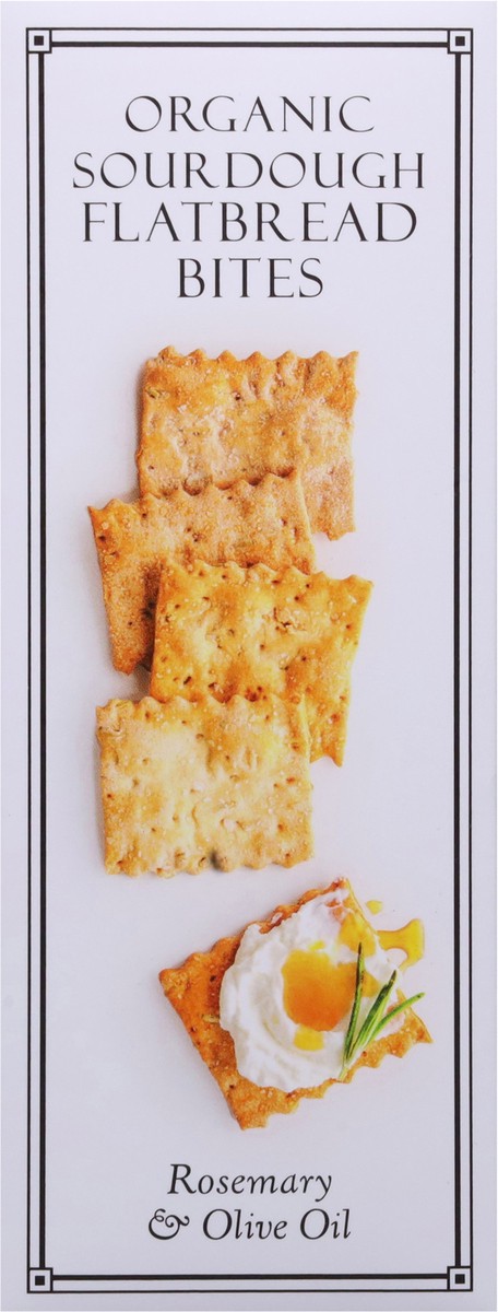 slide 11 of 12, Rustic Bakery Flatbread Bites Rosemary & Olive Oil - 4 Oz, 4 oz