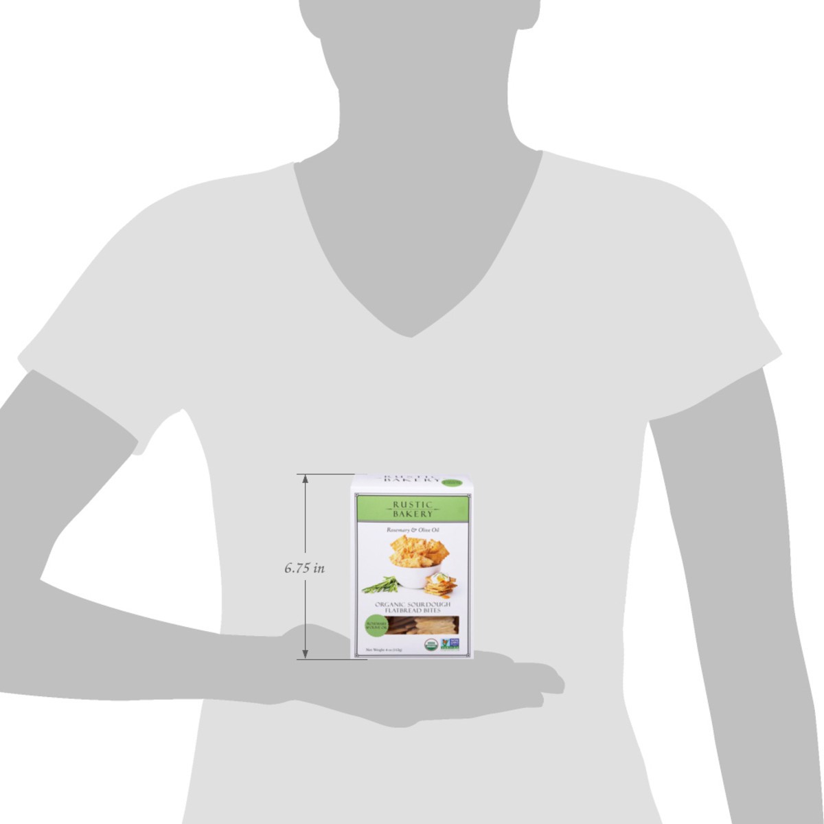 slide 4 of 12, Rustic Bakery Flatbread Bites Rosemary & Olive Oil - 4 Oz, 4 oz