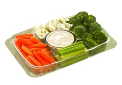 Deli Vegetable Tray With Dip Grab N Go - 20 Oz (Please Allow 48 Hours For Delivery Or Pickup)