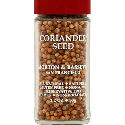 Morton & Bassett Coriander Seed - 1.2 Oz