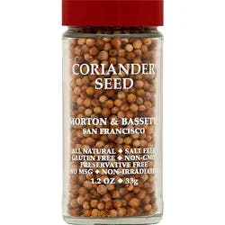 Morton & Bassett Coriander Seed - 1.2 Oz
