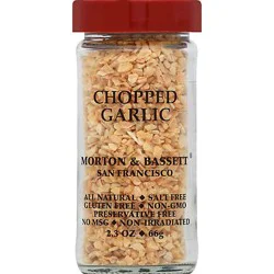 Morton & Bassett Garlic Chopped - 2.3 Oz