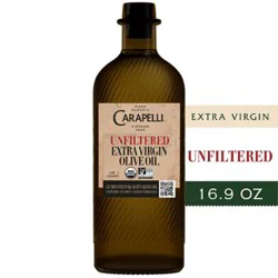 Carapelli Olive Oil Organic Extra Virgin Unfiltered - 17 Fl. Oz.