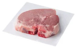 Niman Ranch Pork Loin Chop Bone In Service Case - 1.50 Lb