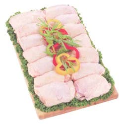 Mary's Organic Chicken Thighs Bone In - 1.50 Lb