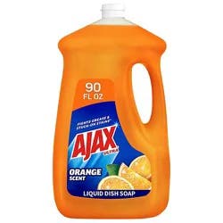 Ajax Dish Liquid Super Degreaser Ultra Orange Bottle - 90 Oz