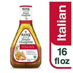 Kens Steak House Dressing Simply Vinaigrette Italian - 16 Fl. Oz.