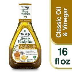 Kens Steak House Dressing Simply Vinaigrette Olive Oil & Vinegar - 16 Fl. Oz.