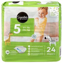 Signature Select/care Premium Baby Diapers Size 5 - 24 Count