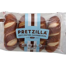 Bun Sausage Pretzel 4ct - 10.4 Oz