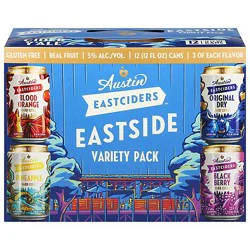 Austin Eastciders Variety Pack In Cans - 12-12 Fl. Oz.