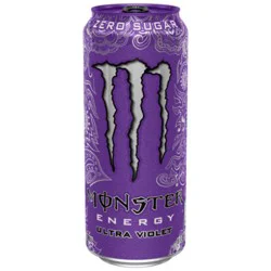 Monster Energy Ultra Violet Sugar Free Energy Drink 16 Oz.