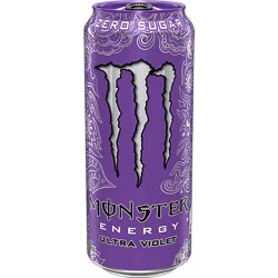 Monster Energy Ultra Violet Sugar Free Energy Drink 16 Oz.