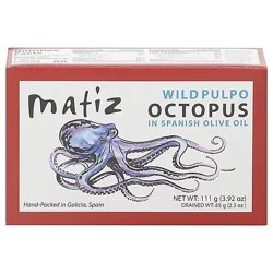 Matiz Gallego Octopus In Olive Oil - 4.2 Oz