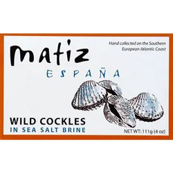 Matiz Gallego Berberechos Cockles In Brine - 4 Oz