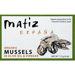 Matiz Gallego Mussels Organic In Olive Oil - 3.9 Oz