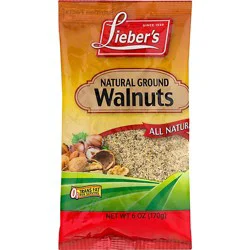 Liebers Ground Walnuts - 6 Oz