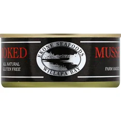 Ekone Oyster Company Mussels Smoked - 2.75 Oz