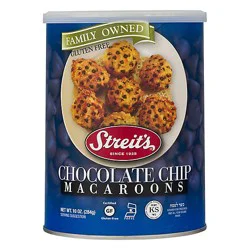 Streits Macaroons Chocolate Chp - 10 Oz