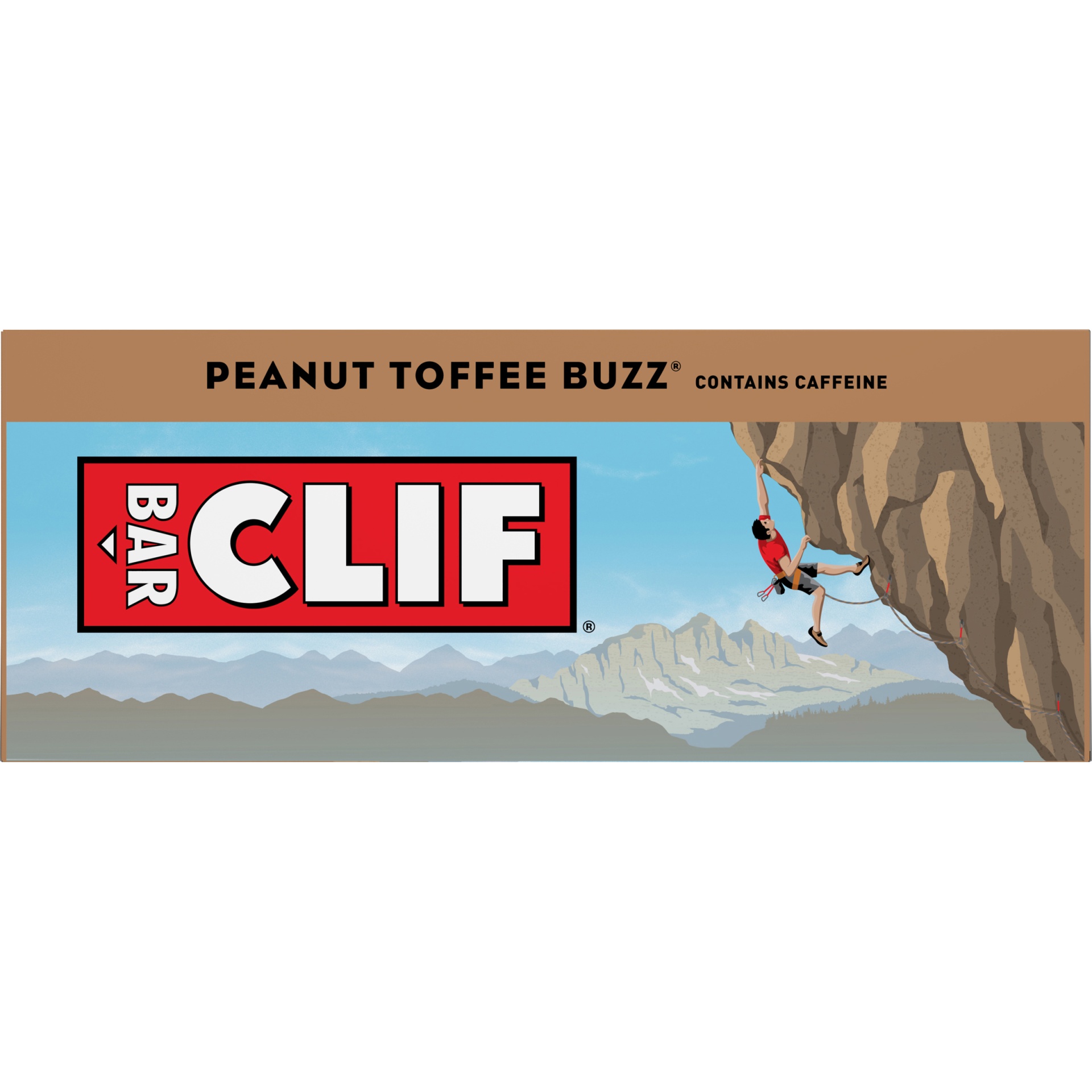 slide 4 of 8, CLIF Bar Peanut Toffee Buzz Bars, 6 ct; 2.4 oz