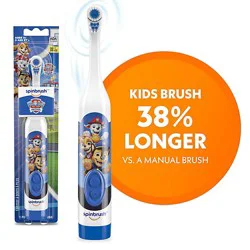 Spinbrush Paw Patrol Kids Spinbrush Electric Battery Soft Toothbrush - Each