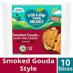 Follow Your Heart Dairy-Free Smoked Gouda Slices - 7 Oz