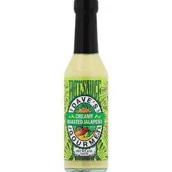 Daves Gourmet Sauce Hot Jlpno Crmy Rst - 8 Oz