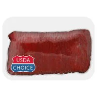 Meat Service Counter Usda Choice Beef Flank Steak Tenderized With Kalibi Marinade - 3.50 Lb