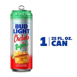 Bud Light Chelada Tajin Chile Limon Beer Tall Can - 25 Fl. Oz.