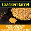 slide 4 of 7, Cracker Barrel Sharp Cheddar Oven Baked Mac and Cheese Dinner - 12.3oz, 12.3 oz