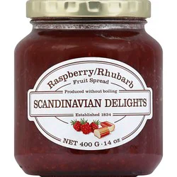 Scandinavian Delight Raspberry Rhubarb - 14 Oz