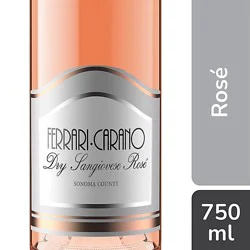Ferrari Carano Dry California Rose Wine - 750 Ml