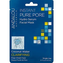 Andalou Naturals Facial Mask Pur Pore Serm - 0.6 Fl. Oz.