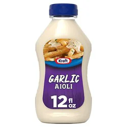 J.l. Kraft Garlic Aioli Dip & Spread Bottle - 12 Fl. Oz.