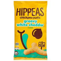 Hippeas Chickpea Puff Wh Cheddar - 4 Oz