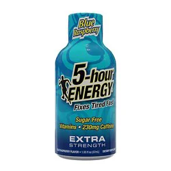 5-Hour Energy Blue Raspberry Extra Strength Shot - 1.93 Fl. Oz.
