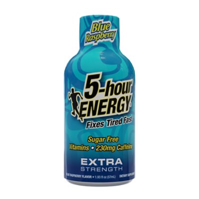 slide 1 of 1, 5-Hour Energy Blue Raspberry Extra Strength Shot - 1.93 Fl. Oz., 1.93 fl oz