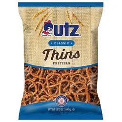 Utz Extra Thin Pretzels - 3.875 Oz
