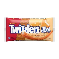 Twizzlers Candy Twists Orange Cream Pop - 11 Oz
