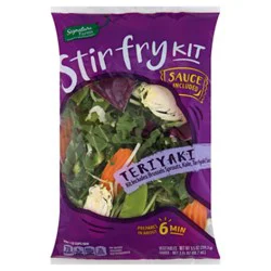Signature Select/farms Stir Fry Kit Teriyaki - 12.5 Oz