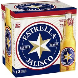 Estrella Jalisco Mexican Beer Bottles - 12-12 Fl. Oz.