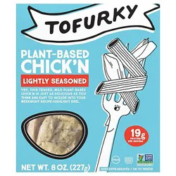 Tofurky Lightly Seasoned Chick N - 8 Oz