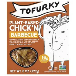 Tofurky Slow Roasted Chickn Bbq Style - 8 Oz