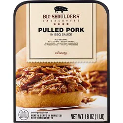 Big Shoulders In Bbq Sauce Pulled Pork - 16 Oz