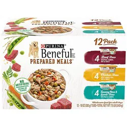 Beneful Prepared Meals Beef Wet Dog Food - 12-10 Oz