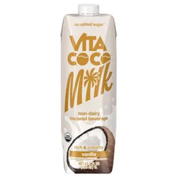 Vitacoco Coconut Milk Non-Dairy Beverage Vanilla - 33.8 Oz